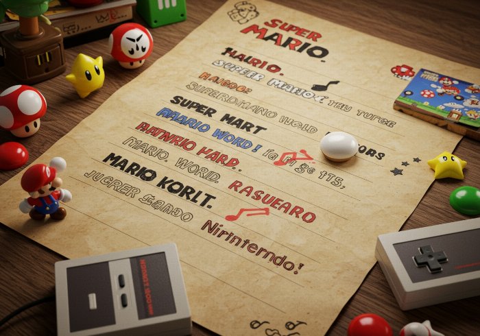 lista de jogos do mario
